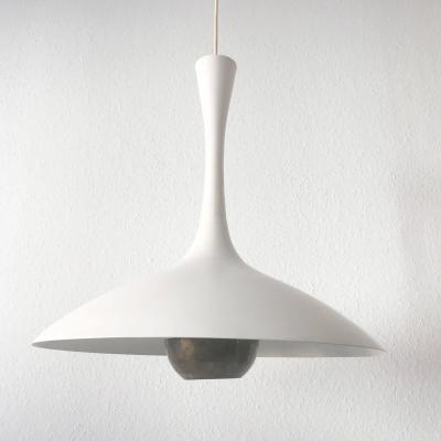 Florian Schulz Elegant Mid Century Modern Pendant Lamp or Hanging Light by Florian Schulz 1960s