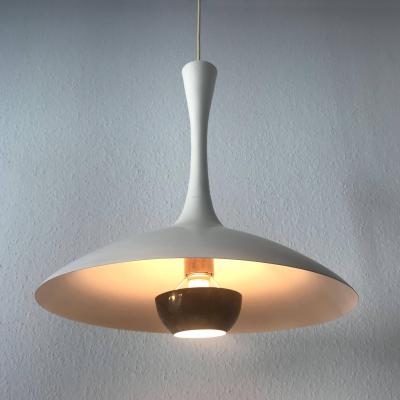 Florian Schulz Elegant Mid Century Modern Pendant Lamp or Hanging Light by Florian Schulz 1960s