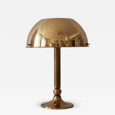 Florian Schulz Exceptional Mid Century Modern Brass Table by Florian Schulz Germany 1970s