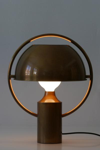 Florian Schulz Extremely Rare Mid Century Modern Table Lamp by Florian Schulz Germany 1970s