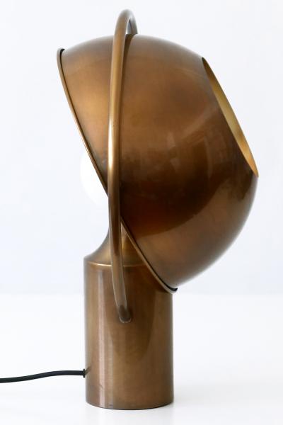 Florian Schulz Extremely Rare Mid Century Modern Table Lamp by Florian Schulz Germany 1970s