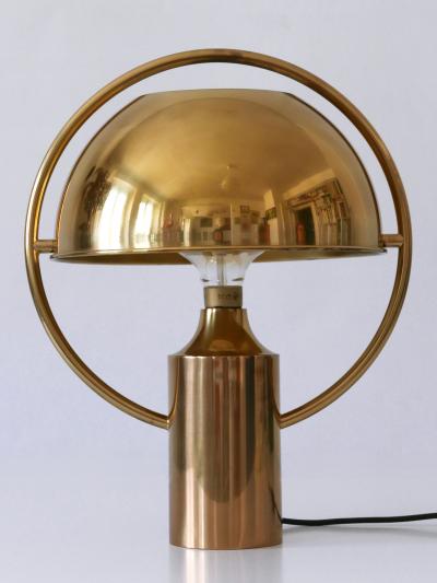 Florian Schulz Extremely Rare Mid Century Modern Table Lamp by Florian Schulz Germany 1970s