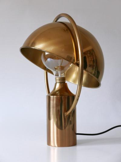 Florian Schulz Extremely Rare Mid Century Modern Table Lamp by Florian Schulz Germany 1970s