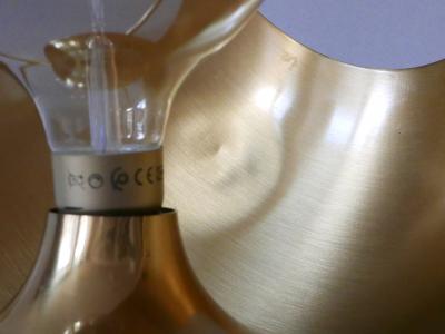 Florian Schulz Extremely Rare Mid Century Modern Table Lamp by Florian Schulz Germany 1970s