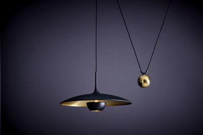 Florian Schulz Florian Schulz Double Onos 55 in Brass Flat Black with Side Counterweight