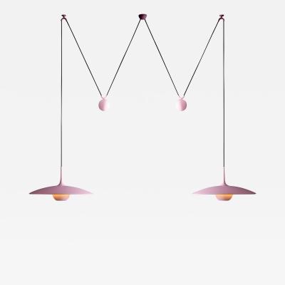 Florian Schulz Florian Schulz Double Onos 55 in Brass Flat pink with Side Counterweight