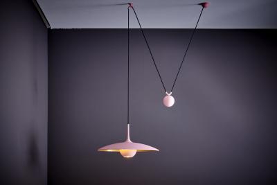 Florian Schulz Florian Schulz Onos 55 in Brass and Flat Pink with Side Counterweight