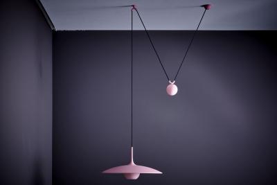Florian Schulz Florian Schulz Onos 55 in Brass and Flat Pink with Side Counterweight