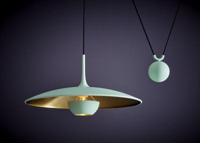 Florian Schulz Florian Schulz Onos 55 in Brass and Flat mint with Side Counterweight