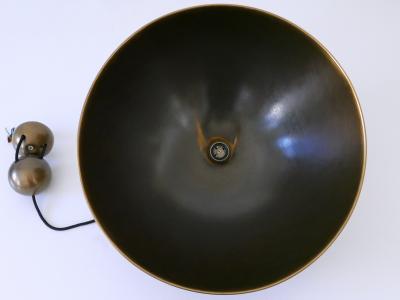 Florian Schulz Large Elegant Mid Century Counterweight Brass Pendant Lamp by Florian Schulz