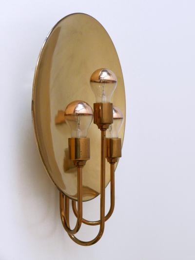 Florian Schulz Large Mid Century Sconce or Wall Lamp W195 by Florian Schulz Germany 1960s