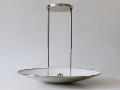 Florian Schulz Modernist Brass Pendant Lamp or Ceiling Fixture by Florian Schulz Germany 1980s