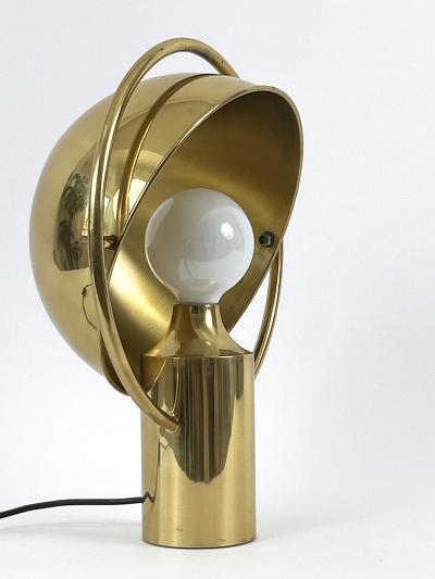 Florian Schulz Rare Mid Century Table Lamp by G nter Schulz for Florian Schulz Germany 1970s