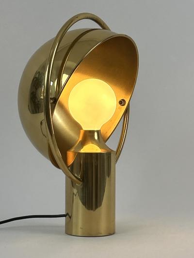 Florian Schulz Rare Mid Century Table Lamp by G nter Schulz for Florian Schulz Germany 1970s