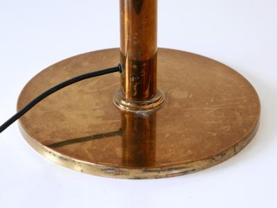 Florian Schulz Rare Telescopic Mid Century Modern Brass Floor Lamp by Florian Schulz 1970s
