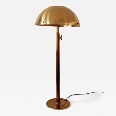 Florian Schulz Rare Telescopic Mid Century Modern Brass Floor Lamp by Florian Schulz 1970s