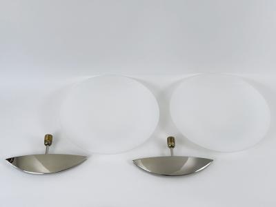 Florian Schulz Set of Two XL Sconces or Wall Lights Vega by Florian Schulz Germany 1990s
