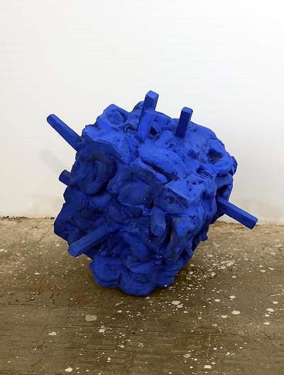 Florin Zhu Meditation Sculpture by Florin Zhu