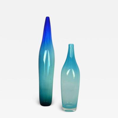 Floris Meydam Blue Hand Blown Vases by Floris Meydam and Siem Van De Marel
