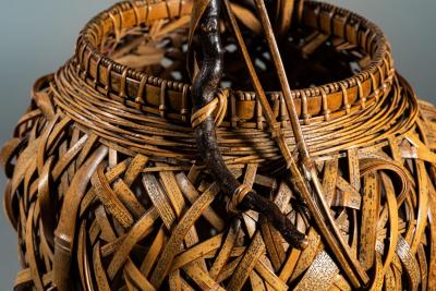 Flower Arranging Ikebana Basket