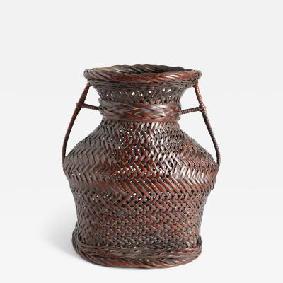 Flower Basket in Chinese Style with Side Handles T 4145 