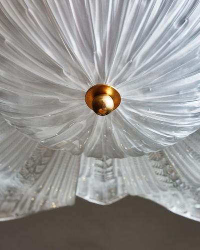 Flower Murano Glass Candlestick