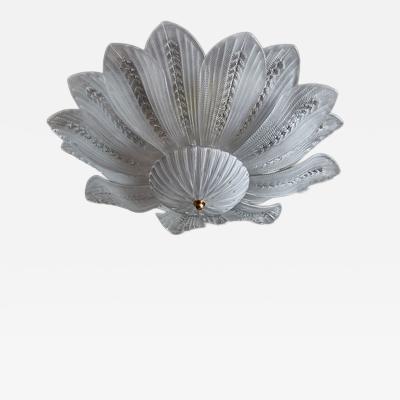 Flower Murano Glass Candlestick
