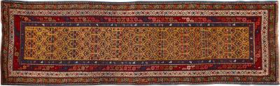 Flower motif Seychour Caucasian runner