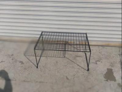FluerDetroit Bertoia Style Coffee Table