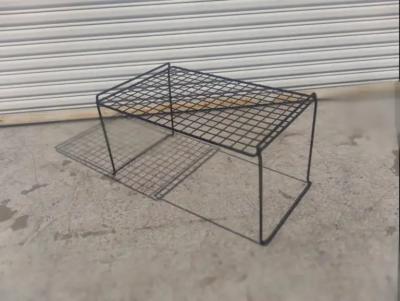 FluerDetroit Bertoia Style Coffee Table