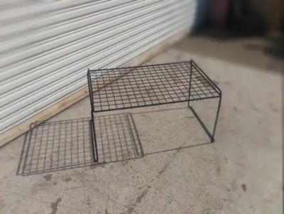 FluerDetroit Bertoia Style Coffee Table