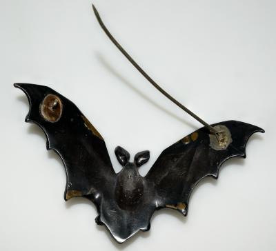 Flying Bat Brooch Victorian