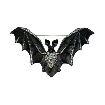 Flying Bat Brooch Victorian