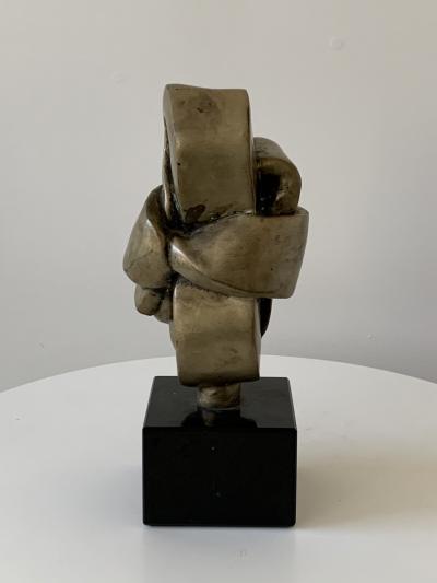 Folded Knot Abstract Bronze Sculpture