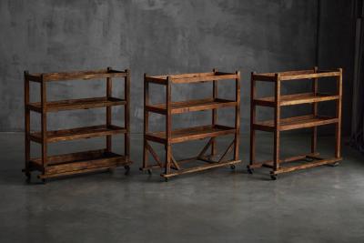 Folk Art Bakery Racks France Early 20th Century