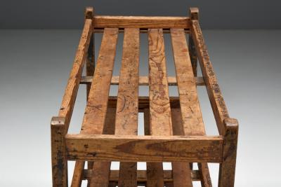 Folk Art Bakery Racks France Early 20th Century