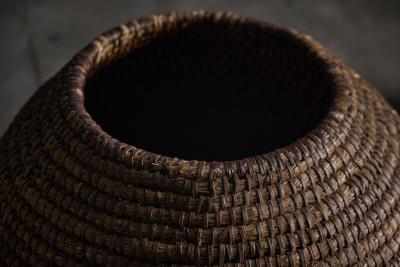 Folk Art Basketry Ensemble France Mid 20th Century