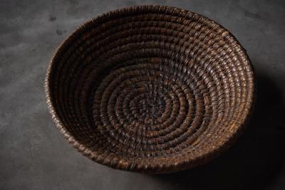 Folk Art Basketry Ensemble France Mid 20th Century