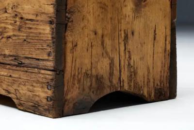 Folk Art Bench Haute Savoie France 19th Century