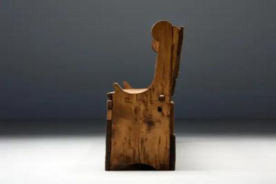 Folk Art Bench Haute Savoie France 19th Century