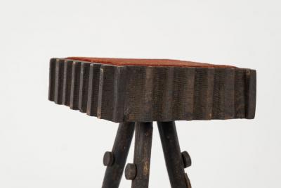 Folk Art Bent Wood Stand
