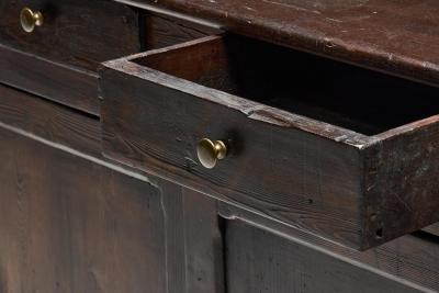 Folk Art Cabinet Europe Early 19th Century