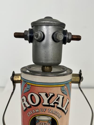 Folk Art Robot Royal Baking Powder signed
