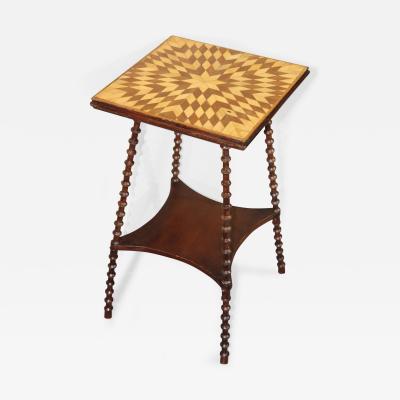 Folk Art Side Table