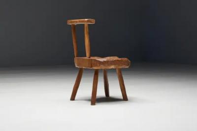 Folk Art Wabi Sabi Chair France 19th Century