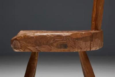 Folk Art Wabi Sabi Chair France 19th Century