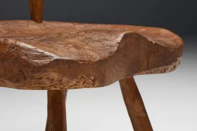 Folk Art Wabi Sabi Chair France 19th Century