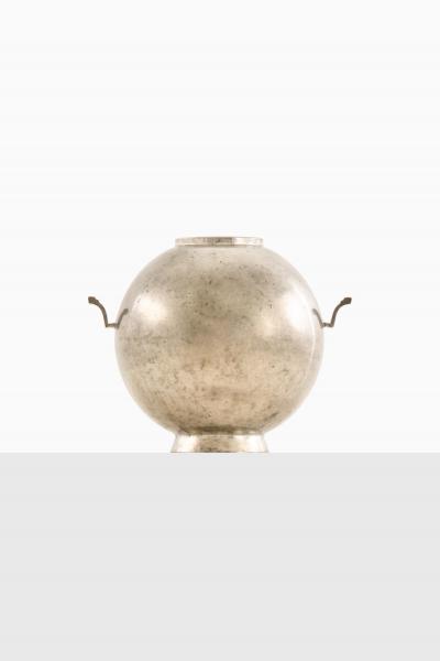 Folke Arstr m Rare Vase in Pewter by Folke Arstr m 1933