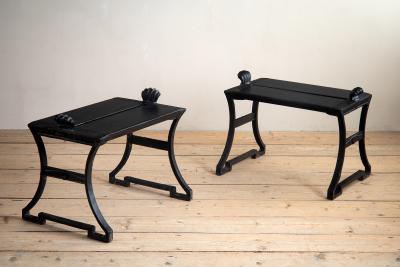 Folke Bensow Swedish Grace Park Benches by Folke Bensow