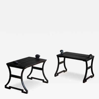 Folke Bensow Swedish Grace Park Benches by Folke Bensow